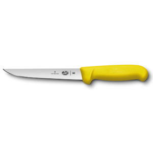 Нож Victorinox обвалочный, лезвие 15 см, желтый