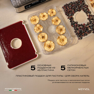 Дегидратор Meyvel MDH5-1P (Черный), фото 3