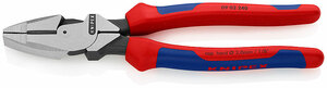 Lineman's Плоскогубцы электромонтажные, 240 мм, фосфатированные, 2-комп ручки KNIPEX KN-0902240