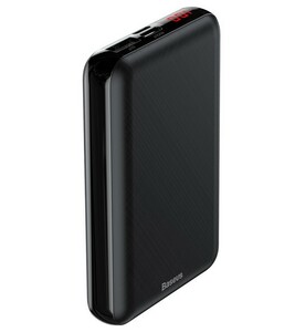 Портативное зарядное устройство Baseus Mini S Digital Display Powerbank 10000mAh PD Edition Black, фото 3