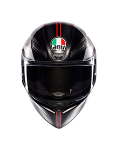 Шлем AGV K1 S E2206 Lap Matt Black/Grey/Red L, фото 2