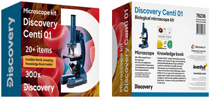 Микроскоп Discovery Centi 01 с книгой, фото 5