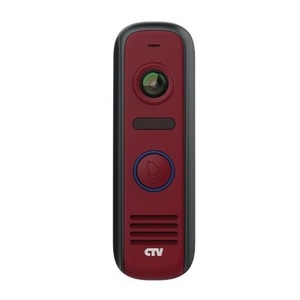 Вызывная панель для видеодомофонов красная CTV-D1000HD R, фото 1