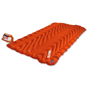 Надувной коврик KLYMIT Insulated Double V, оранжевый, фото 1