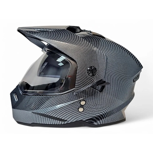 Шлем AiM JK802 глянцевый Carbon XS, фото 3