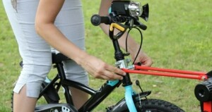 Прицепное устройство PERUZZO Trail Angel детского велосипеда к взрослому (желтое), фото 3