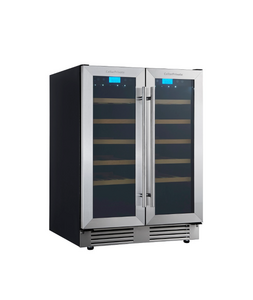 Винный шкаф CellarPrivate встраиваемый, двухзонный на 42 бутылки CP042-2T, фото 1