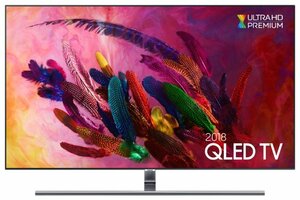 Телевизор Samsung QE65Q7FN, QLED, серебристо-черный, фото 1