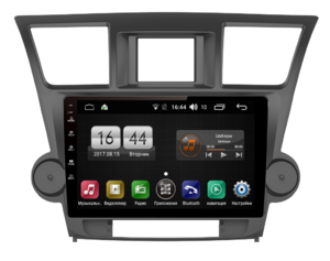 Штатная магнитола FarCar s195 для Toyota Highlander 2007-2013 на Android (LX035R)