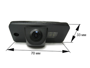 Камера заднего вида Avel AVS312CPR для AUDI A4,A6L,Q7,S5 штатная, фото 2