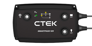 Ctek SMARTPASS 120 блок управления для бортовой сети автодома или катера для распределения энергии между потребителями, фото 1