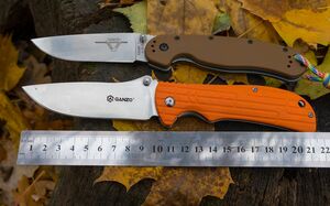 Нож Ganzo G723M оранжевый, фото 16