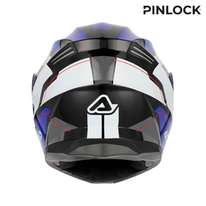 Шлем Acerbis SEREL 22-06 blue/white глянцевый XL, фото 7