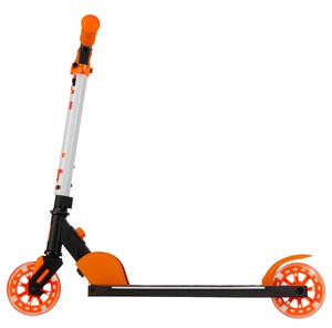 Самокат Tech Team Rainbow 125 black/orange, фото 2