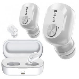 Наушники Baseus Encok True Wireless Earphones W01 White, фото 1