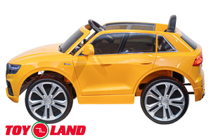 Детский электромобиль Toyland Audi Q8 Оранжевый, фото 4