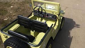 Детский автомобиль Toyland Jeep Willys YKE 4137 Matcha, фото 24