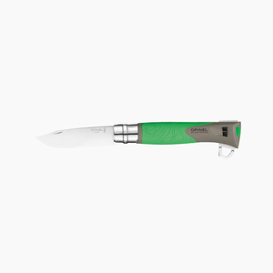 Нож Opinel №12 Explore Tick Remover, зеленый, фото 1
