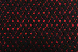 Накидка Seintex ткань Classic Ultra (чёрный строчка красная), фото 5