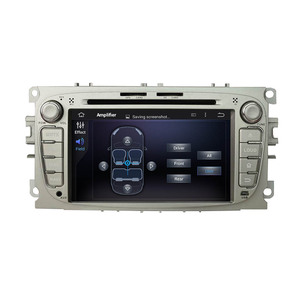 Штатная магнитола CARMEDIA KD-7052-P3-7 DVD Ford Focus II, Mondeo, S-MAX, Galaxy, Tourneo/Transit Connect серебро, фото 5