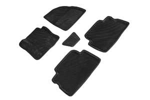 Коврики EVA 3D соты для Ford C-MAX 2003-2010 (черные, 95396)