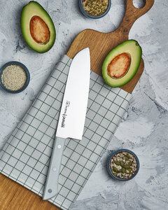 Нож Samura сантоку Harakiri, 17,5 см, корроз.-стойкая сталь, ABS пластик, фото 12