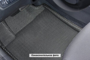 Коврики Seintex 3D EVA "СОТА" для Toyota Land Cruiser Prado 250 2023-н.в.(черные, 318274), фото 1