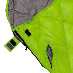 Спальный мешок пуховый (190+30)х75см (t-5C) зеленый (PR-YJSD-25-G) PR, фото 8
