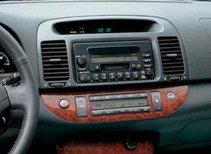 Рамка TOYOTA 2din Universal Black, фото 4