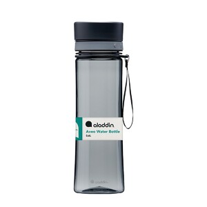 Бутылка для воды Aladdin Aveo 0.6L, серая, фото 5