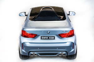 Детский автомобиль Toyland BMW X6M mini Серебро, фото 6