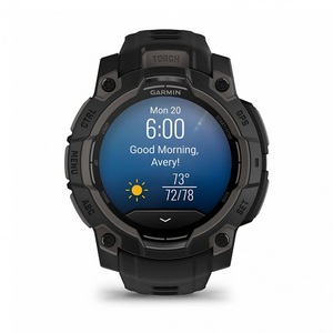Часы Garmin Instinct 3 45mm AMOLED Black with Black Silicone (010-02936-00G), фото 10