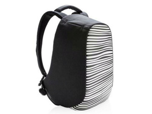 Рюкзак для ноутбука до 14 дюймов XD Design Bobby Compact Print, черный / белый