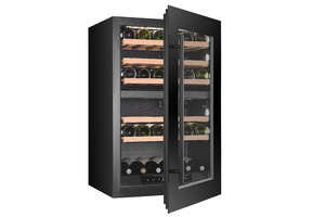 Винный холодильник MC Wine W48DB, встраиваемый, 42 бутылки, чёрный, одна зона +5°до+20°C, 230V, фото 2