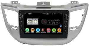 Штатная магнитола LeTrun BPX609-9042 для Hyundai Tucson III 2015-2018 на Android 10 (4/64, DSP, IPS, с голосовым ассистентом, с крутилками) для авто с камерой