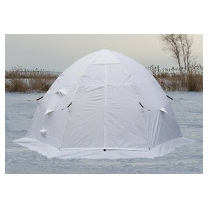 Зимняя палатка Лотос 5С белый (дно ПУ4000), фото 3