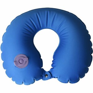 Подушка надувная U-образная AceCamp Blue, 3923