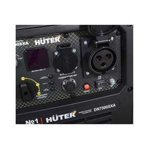 Инверторный генератор Huter DN7500SXA (электростартер), фото 7