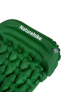 Коврик надувной односпальный Naturehike FC-12, зеленый (NH19Z003-P), фото 4