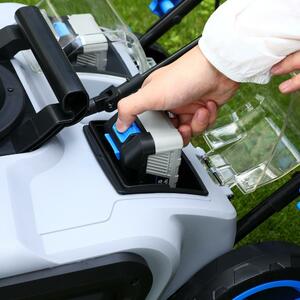 Снегоуборщик аккумуляторный DEKO ST41, 2*20В, 2*5.0Ач, 50см, 2 фары, фото 6