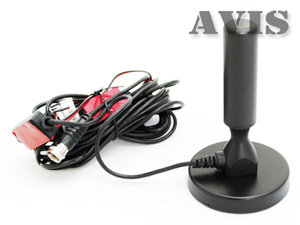Активная антенна AVEL AVS001DVBA (015A12) для цифровых ТВ-тюнеров DVB-T/ DVB-T2, фото 1