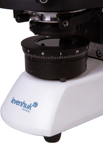 Микроскоп поляризационный Levenhuk 500T POL, тринокулярный, фото 12
