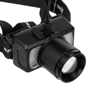 Фонарь налобный сенсорный 800 LM, IP43, USB (N-FN-HL25) NISUS PRO, фото 9