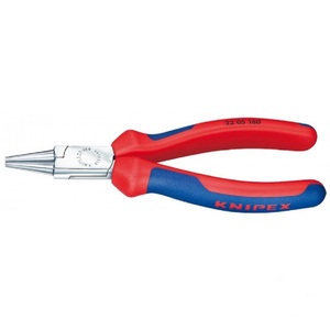 Круглогубцы KNIPEX , губки d3x30 мм, длина 160 мм, хром, 2-комп ручки, фото 5
