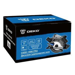 Дисковая (циркулярная) пила DEKO CSDK-1500 PRO, 1500Вт, 165мм диск, фото 2
