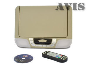 Автомобильный потолочный монитор 14,1" со встроенным DVD плеером AVEL AVS1420T (Бежевый) , фото 2