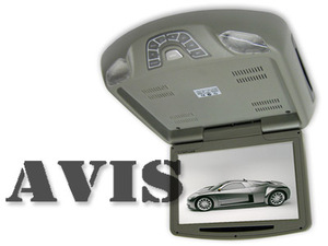 Потолочный монитор 11" с DVD Avel AVS1118T (серый) , фото 1