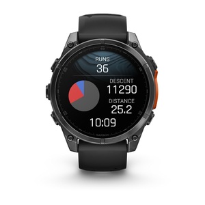 Часы Garmin Fenix 8 47mm AMOLED Slate Grey Steel Balck Sln (010-02904-09G), фото 7