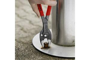 Клещи с фронтальным и боковым захватами, Knipex Twin Grip  зев 3-16 мм, длина 150 мм, обливные ручки, SB, фото 2