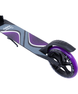 Самокат 2-колесный Ridex Liquid 180 мм, черный/фиолетовый, фото 5